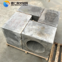 耐火材料工廠直銷(xiāo) 澆注料耐火預(yù)制塊 定做高鋁質(zhì)剛玉質(zhì)耐高溫沖刷