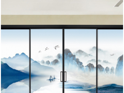 16窄邊框推拉門客廳陽臺隔斷窄邊玻璃門 現代簡約鋁合金中空移門