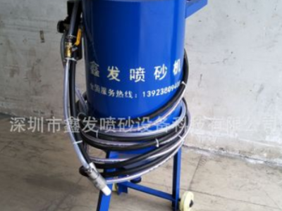 供應小型移動噴砂機戶外鋼構高壓除銹噴砂機鋼管鋼板除銹打沙機