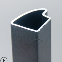 廠家現模現貨異型材6063工業鋁型材 鋁型材折彎深加工來圖加工