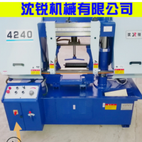 GB4240成捆鋼筋鋸床 制動送料 效率高 樓房 工地 中鐵專用 帶鋸床