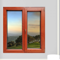 華建122系列鋁包木門窗鋁包木封陽臺北京鋁木復合門窗隔音平開窗