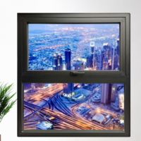 華建65系列斷橋鋁合金門窗隔音隔熱保溫節能密封斷橋鋁門窗平開窗