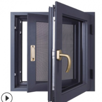 蘇州別墅門窗廠家直銷定制安裝窗紗一體系統鋁合金門窗封陽臺陽光