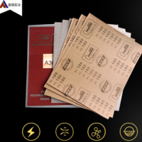 廠家直銷金鑰匙 A36砂紙 打磨拋光砂紙 干磨砂紙 耐磨方砂紙