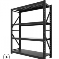 廠家直銷 批發倉儲倉庫輕倉貨架 多層金屬儲存架 展示架350kg層