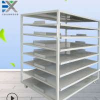 【六層臺車】廠家供應金屬移動式六層臺車 倉庫倉儲折疊揀貨車