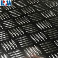 廠家直銷車用地面防滑花紋鋁板5mm大五條筋3/6/4mm1220*2440船用