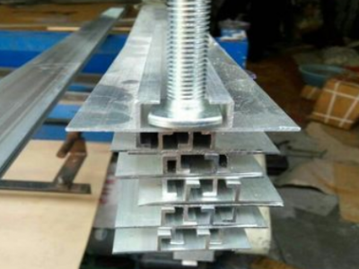 鋁型材分類之鋁滑槽 標牌專用配件 規格齊全 廠家直銷