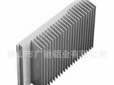 工業擠壓led電子梳子型鋁型材散熱器定做加工mos 散熱器鋁型材