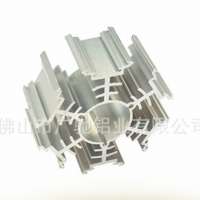 鋁型材廠家開模定制太陽花散熱器鋁型材 定做玉米燈散熱器鋁型材