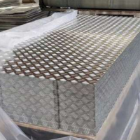 鍍鋅花紋板 1060花紋鋁板 五條筋 指針型 防滑鋁板 可定尺切割