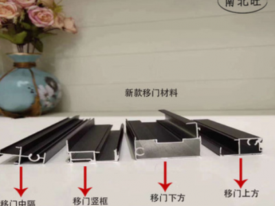 全鋁合金移門材料全鋁極簡移門型材柜體材料全鋁衣柜材料批發廠家