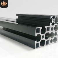 工業(yè)鋁型材加工開模廠家404080國(guó)標(biāo)鋁合金框架設(shè)備流水線鋁型材