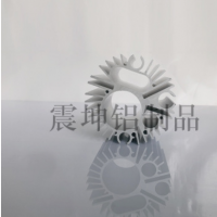 led燈具太陽(yáng)花鋁型材散熱器 太陽(yáng)花鋁合金散熱器 氧化著色深加工
