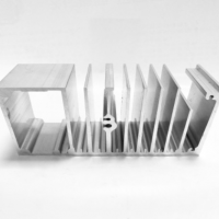 開模定做大功率太陽花鋁合金散熱器 工業密齒鋁散熱器定制