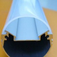 各種led燈管鋁型材 led燈管外殼鋁型材 來(lái)圖來(lái)樣開(kāi)模定制鋁合金材