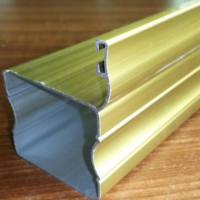 廠家供應(yīng)防盜網(wǎng)鋁型材方管 拉彎金屬加工梅花管 拉彎梅花管鋁型材