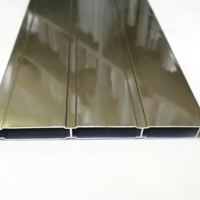 佛山生產扣板鋁型材雙面鋁扣板鋁合金型材白色木紋電泳表面處理