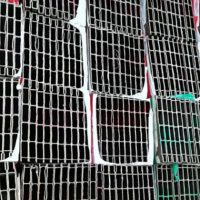 佛山雙面扣板鋁型材100平面扣板鋁合金型材金橡木噴白電泳香檳