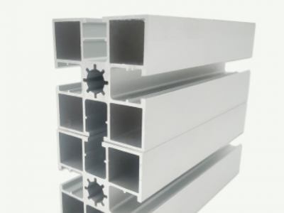 加工定制工業鋁材 磨砂工業材廠家直銷磨砂50 50 1.5工業材鋁型材