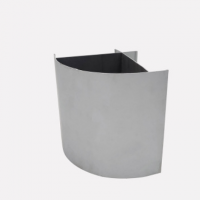 現貨供應外圓柱鋁材 100外圓柱磨砂外圓柱鋁材凈化鋁型材外圓好柱