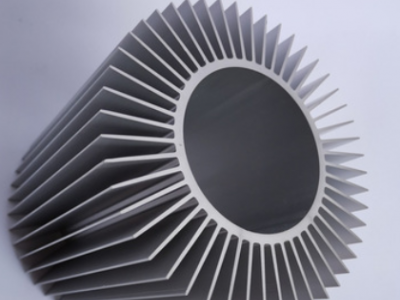 大量銷售工業型材 太陽花散熱器 暖氣片散熱器 電子鋁型材散熱器