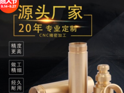 廣州地區(qū)黃銅五金配件數(shù)控車床機(jī)械加工黃銅配件金屬定制