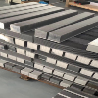 osram同款長條形鏟齒散熱片 300W600W大棚LED植物生長燈散熱器