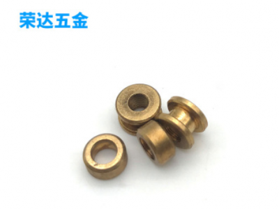 東莞廠家直供走心機銅件加工注塑件自動車床 銅螺母 黃銅車件加工