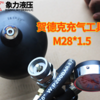 廠家現貨隔膜式蓄能器充氣工具 M28*1.5充氮工具 剪板機充氮裝置