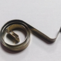 廠家供應 扁線渦卷彈簧 電機復位卷簧 扁彈簧 可來圖來樣定做