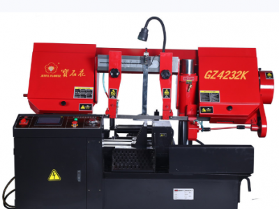 寶石花金屬帶鋸床全自動數控臥式帶鋸床GZ4232原縉云華東機床