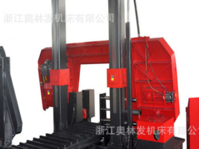 寶石花定金屬帶鋸床制機型方柱龍門數控臥式帶鋸床 GZ42120