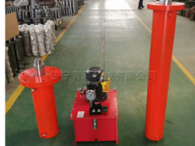 鋼鐵橋梁施工大噸位千斤頂 柱塞式起重機 重物起升液壓頂行程200