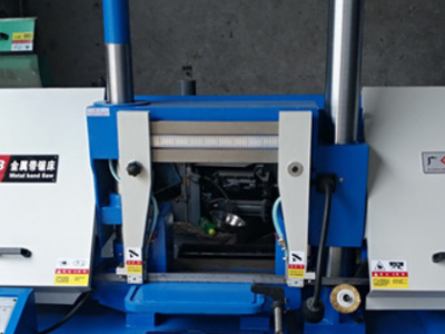 品牌熱薦 GB4240雙柱液壓帶鋸床 臥式帶鋸床4240