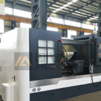 供應斜軌數控車床TC4558規格加工長度1000mm斜床身線軌數控車床