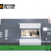 廣東雙主軸數控車床CK46D動力刀塔車銑復合雙頭精密數控機床