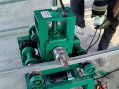 電動彎管機76立式電動王彎管機蔬菜大鵬不銹鋼方管圓管彎弧折彎機