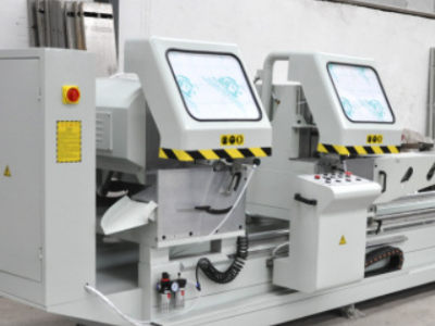 鋁型材雙頭精密鋸 數顯雙頭鋸 鋁合金門窗設備 斷橋鋁門窗設備