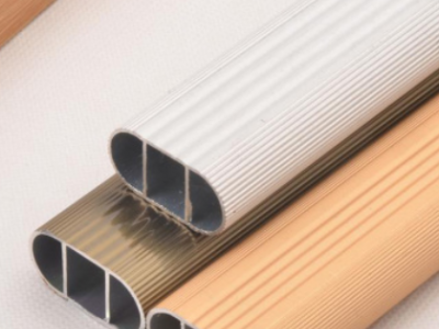 鋁合金掛衣桿 櫥柜配件高檔加厚橢圓衣通桿 多種家具五金批發(fā)