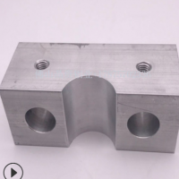 佛山加工廠家開(kāi)模定制鋁型材 鋁件深加工 鋁塊型材CNC鉆孔攻牙