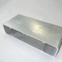 佛山開(kāi)模鋁型材定做 電子音響鋁外殼 矩形鋁管 鋁合金供放鋁殼