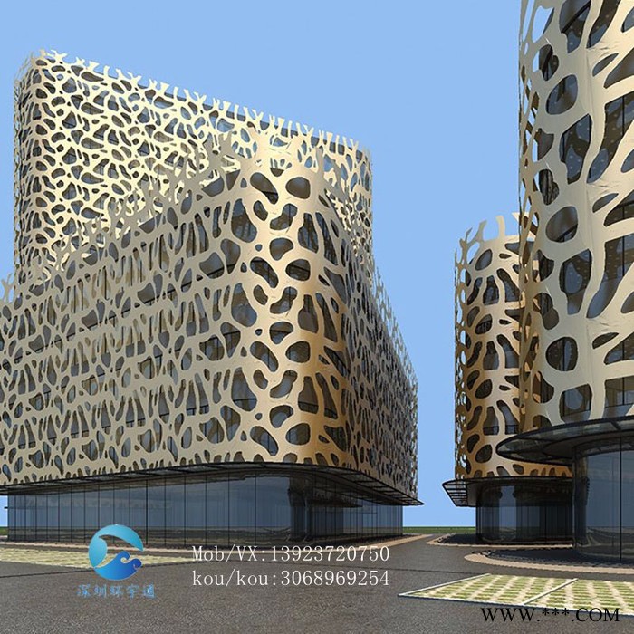 彩色烤漆沖孔鋁板定做鋁板沖孔雕花造型鋁單板氟碳噴涂鏤空鋁幕墻 烤漆鋁板