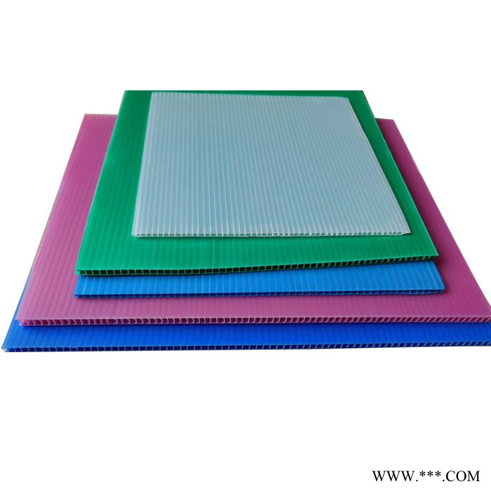 廠家生產貨架分隔隔板 聚乙烯中空板 pp瓦楞板 萬通板
