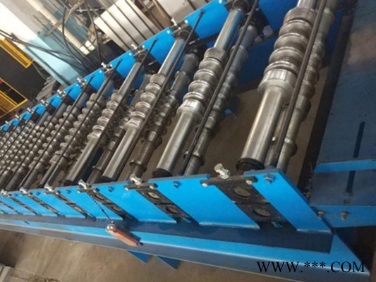 倉儲波浪板型材設備 瓦楞板型材輥壓設備 倉儲立柱型材設備 **