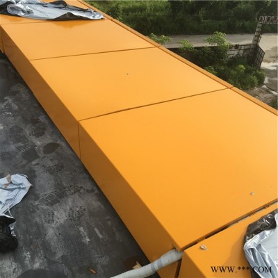 粵藝佰鋼構雨棚包鋁板材料，2mm鋁板包迎賓雨棚造型，門頭鋁板造型廠家免費設計