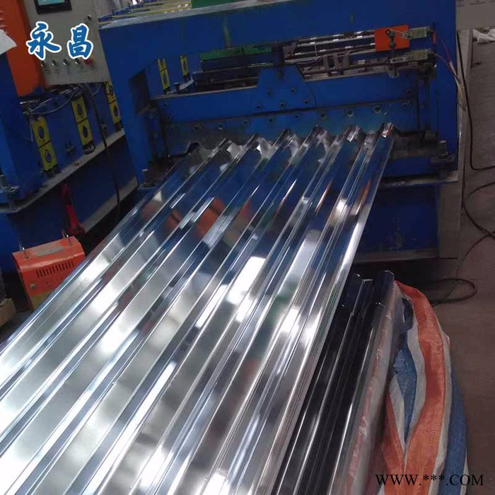 永昌鋁業供應 0.6厚 900型壓型鋁瓦 可定制各種規格長度鋁瓦 瓦楞鋁板 壓型鋁板