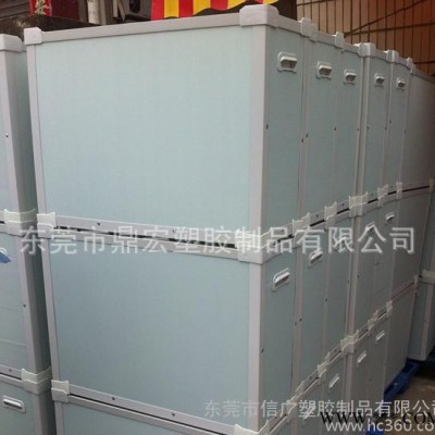 專業(yè)定做白色塑料瓦楞板紙箱 加固pp塑料中空板箱 食品骨架箱