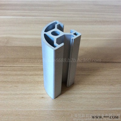 YY-8-3030R鋁型材 工業(yè)鋁型材 3030半圓鋁型材 歐標(biāo)鋁型材 防靜電工作臺 機(jī)械設(shè)備防護(hù)罩